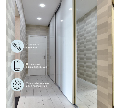 Светодиодная диммируемая лампа Gauss Smart Light Е27 27W 2700К 1400112 Светодиодная диммируемая лампа Gauss Smart Light Е27 27W 2700К 1400112