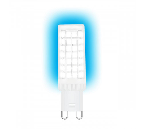 Лампа светодиодная диммируемая Gauss G9 5,5W 6500K прозрачная 107309355-D