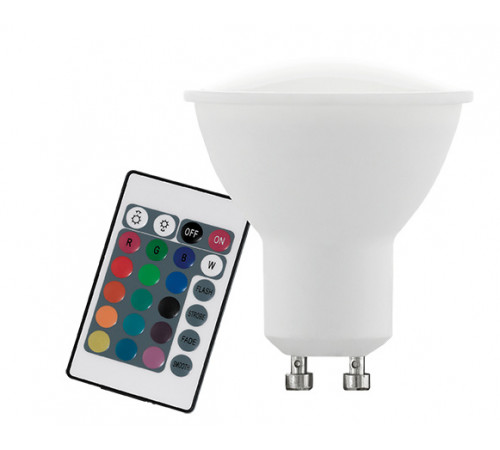 Лампа светодиодная диммируемая Eglo GU10 4W 3000K матовая 10687