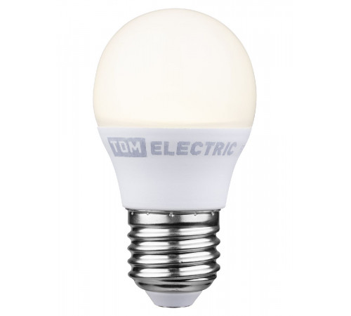 Лампа светодиодная диммируемая TDM Electric E27 6W 4000K матовая SQ0340-0202