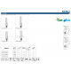 Люминесцентная лампа Kanlux 3U E27 24W 2700К 7645