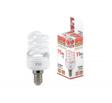Лампа люминесцентная TDM Electric Народная Е14 11W 2700K матовая SQ0347-0017