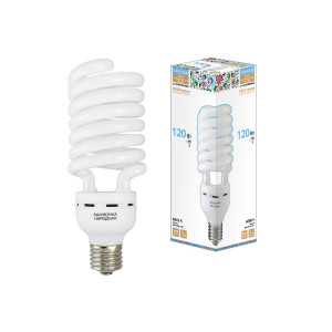 Лампа люминесцентная TDM Electric Народная E40 120W 6500K матовая SQ0347-0050