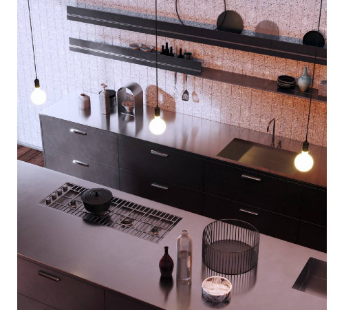 Лампа светодиодная филаментная диммируемая Gauss E27 10W 4100К матовая 189202210-D