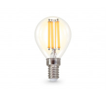 Филаментная светодиодная лампа Ambrella Light Bulbing E14 15W 4000K шар 451534