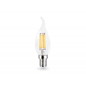 Филаментная светодиодная лампа Ambrella Light Bulbing E14 11W 4000K свеча на ветру 351124