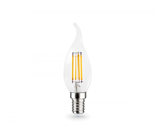 Филаментная светодиодная лампа Ambrella Light Bulbing E14 11W 4000K свеча на ветру 351124