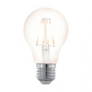 Лампа светодиодная филаментная диммируемая Eglo E27 4W 2200К прозрачная 11705