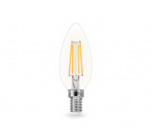 Филаментная светодиодная лампа Ambrella Light Bulbing E14 15W 4000K свеча 351514