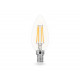 Филаментная светодиодная лампа Ambrella Light Bulbing E14 15W 4000K свеча 351514