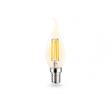 Филаментная светодиодная лампа Ambrella Light Bulbing E14 11W 2700K свеча на ветру 351123