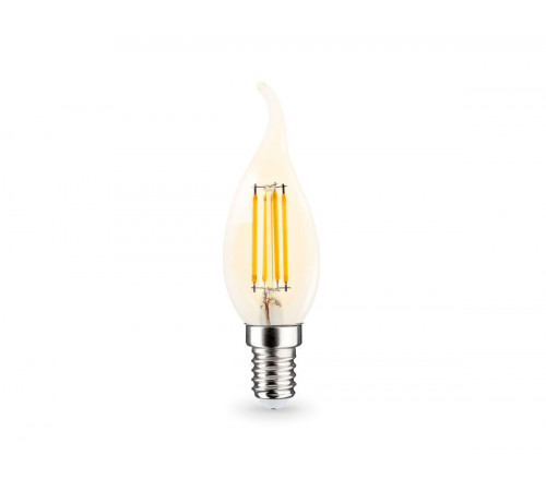 Филаментная светодиодная лампа Ambrella Light Bulbing E14 11W 2700K свеча на ветру 351123