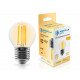 Филаментная светодиодная лампа Ambrella Light Bulbing E27 15W 2700K шар 451523
