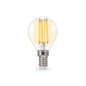 Филаментная светодиодная лампа Ambrella Light Bulbing E14 15W 2700K шар 451533