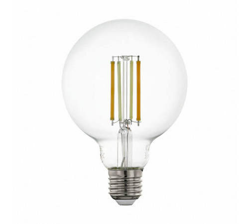 Лампа светодиодная филаментная диммируемая Eglo E27 6W 2200-6500K прозрачная 12576