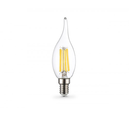 Филаментная светодиодная лампа Ambrella Light Bulbing E14 15W 2700K свеча на ветру 351523 Филаментная светодиодная лампа Ambrella Light Bulbing E14 15W 2700K свеча на ветру 351523