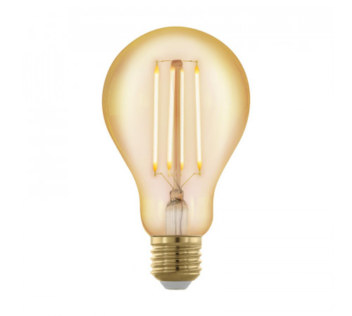 Лампа светодиодная филаментная диммируемая Eglo E27 4W 1700К золотая 11691