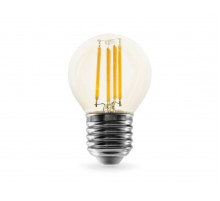 Филаментная светодиодная лампа Ambrella Light Bulbing E27 15W 4000K шар 451524