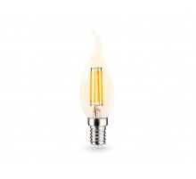 Филаментная светодиодная лампа Ambrella Light Bulbing E14 15W 2700K свеча на ветру 351523