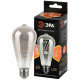 Лампа светодиодная филаментная Эра F-LED ST64-7W-824-E27 smoky 7Вт дымчатая Б0071205
