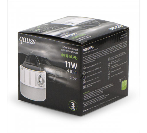 Фонарь кемпинговый Gauss GF005 Фонарь кемпинговый Gauss GF005