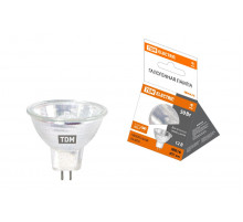 Лампа галогенная TDM Electric GU5.3 50W 3000K прозрачная SQ0341-0007