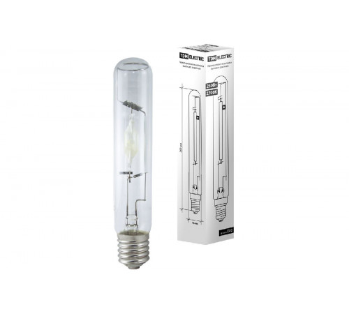Лампа металлогалогенная TDM Electric E40 250W 2700K прозрачная SQ0325-0015 Лампа металлогалогенная TDM Electric E40 250W 2700K прозрачная SQ0325-0015