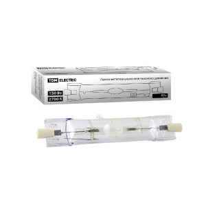 Лампа металлогалогенная TDM Electric Rх7s 150W 2700K прозрачная SQ0325-0013