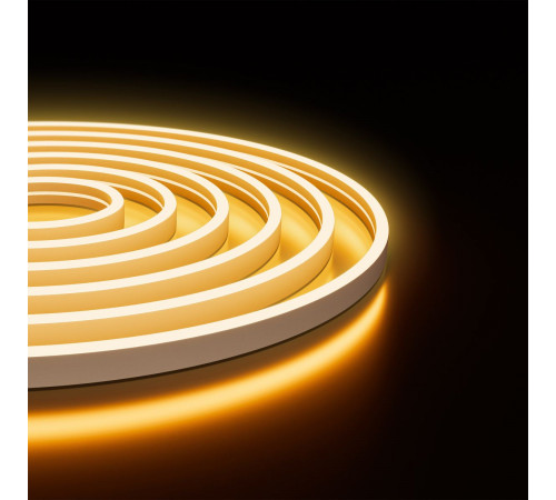 Светодиодный неон Apeyron 24В, 10Вт/м, 400Лм/м, 3000К (т.б.) smd 2835 120д/м, PCB 8мм, 6х12мм, 10м, IP65 17-307