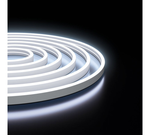 Светодиодный неон Apeyron 24В, 10Вт/м, 400Лм/м, 6500К (х.б.), smd 2835 120д/м, PCB 8мм, 6х12мм, 5м, IP65 17-302