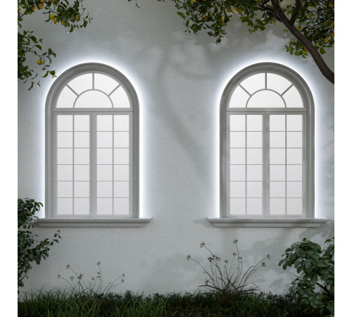 Комплект светодиодного неона Apeyron 220В, 6Вт/м, 300лм/м, 6500К, smd 2835, 144д/м 10м, IP65, с аксессуарами (сетевой шнур, заглушка, крепеж - 10шт) 10-115