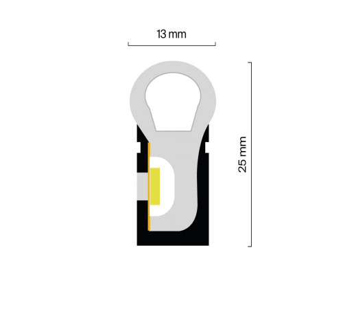 Гибкий неон Maytoni Led Strip 25x13 220В 8Вт/м 4000K IP65 50м 201231 Гибкий неон Maytoni Led Strip 25x13 220В 8Вт/м 4000K IP65 50м 201231