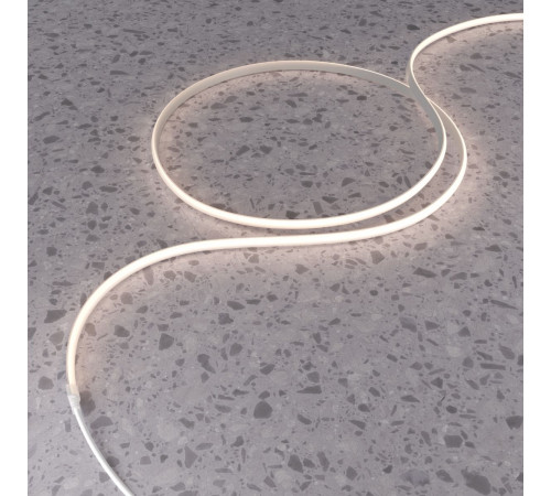 Термостойкий гибкий неон 13x7 24В 9,6Вт/м 3000K IP67 5м (вертикальный изгиб) 432054