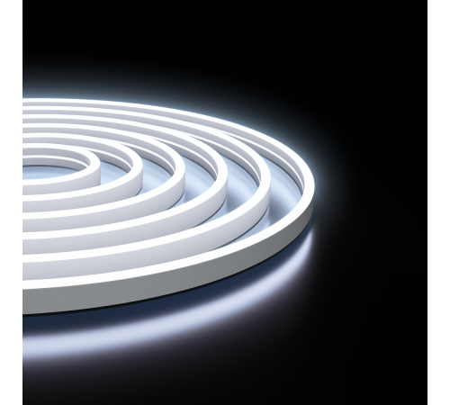 Светодиодный неон Apeyron 24В, 10Вт/м, 400Лм/м, 6500К (х.б.) smd 2835 120д/м,  PCB 8мм, 6х12мм, 10м, IP65 17-309