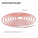 Светодиодный неон Apeyron 24В, 10Вт/м, красный, smd 2835 120д/м, PCB 8мм, 6х12мм, 5м, IP65 17-304