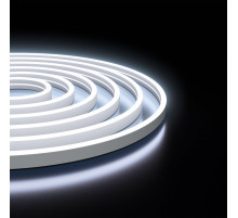 Светодиодный неон Apeyron 24В, 10Вт/м, 400Лм/м, 6500К (х.б.) smd 2835 120д/м,  PCB 8мм, 6х12мм, 10м, IP65 17-309