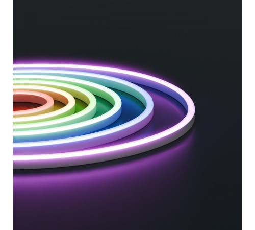 Гибкий неон Apeyron 220В, 6Вт/м, RGB, smd 5050, 80д/м, 10*18мм, 50м, IP65 17-49