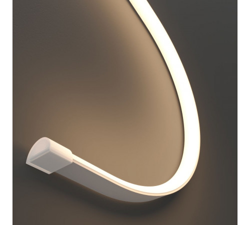 Термостойкий гибкий неон 13x7 24В 9,6Вт/м 2700K IP67 5м (вертикальный изгиб) 432053