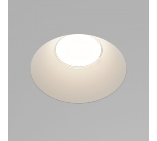 Встраиваемый светильник Maytoni Technical Gyps Modern DL129-GU10-01-W