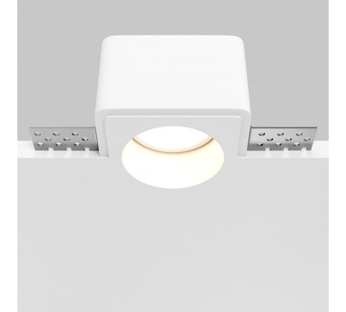 Встраиваемый светильник Maytoni Gyps Modern DL123-GU10-01-W Встраиваемый светильник Maytoni Gyps Modern DL123-GU10-01-W