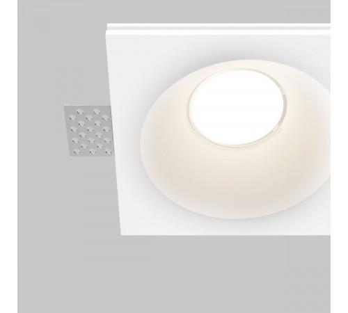 Встраиваемый светильник Maytoni Technical Gyps Modern DL129-GU10-02-W