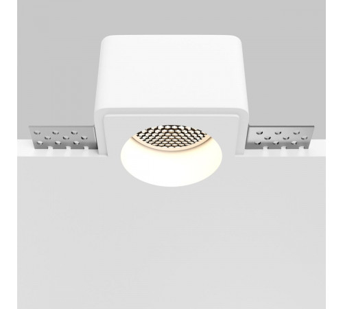 Встраиваемый светильник Maytoni Gyps Modern DL123-GU10-01-W Встраиваемый светильник Maytoni Gyps Modern DL123-GU10-01-W