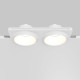 Встраиваемый светильник Maytoni Gyps Modern DL124-GU10-02-TRS-W