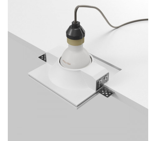 Встраиваемый светильник Maytoni Technical Gyps Modern DL129-GU10-01-W