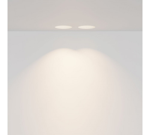 Встраиваемый светильник Maytoni Technical Gyps Modern DL129-GU10-02-W