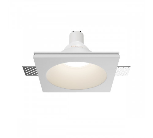 Встраиваемый светильник Maytoni Technical Gyps Modern DL129-GU10-01-W