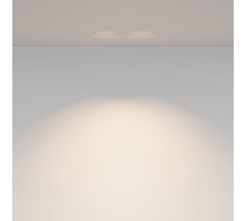 Встраиваемый светильник Maytoni Technical Gyps Modern DL131-GU10-02-W