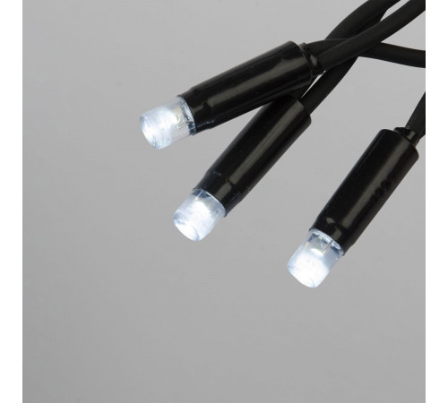Гирлянда без вилки статическое свечение соединяемая Uniel ULD-F90PRO S10M-100/SBK WH UL-00013209
