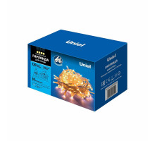 Уличная светодиодная гирлянда (UL-00007203) Uniel  220V теплый белый ULD-S1000-120/SWK Warm White IP67