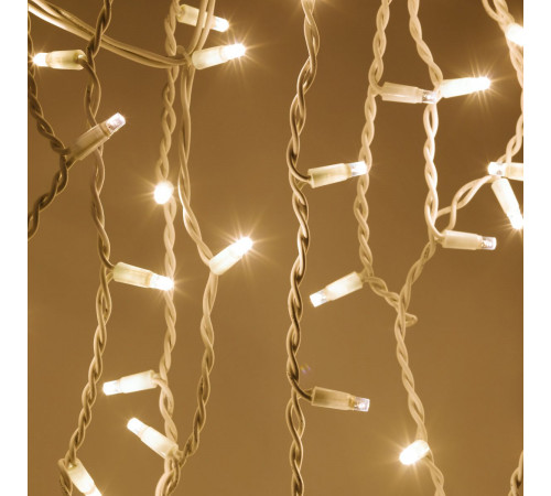 Гирлянда занавес Эра ERAPS-SP1 тёплый белый свет 600 LED